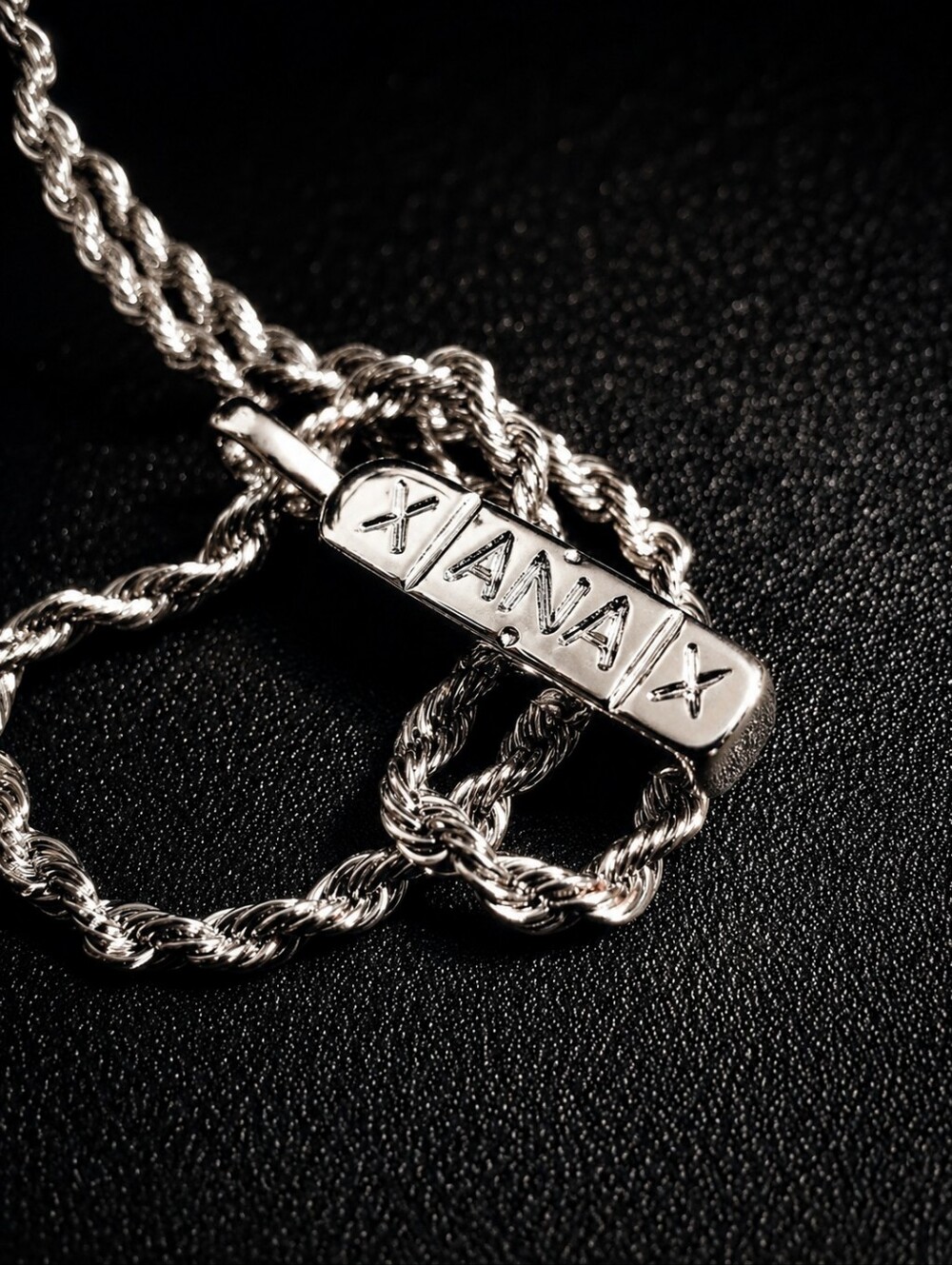 Stainless Steel Pill Necklace 